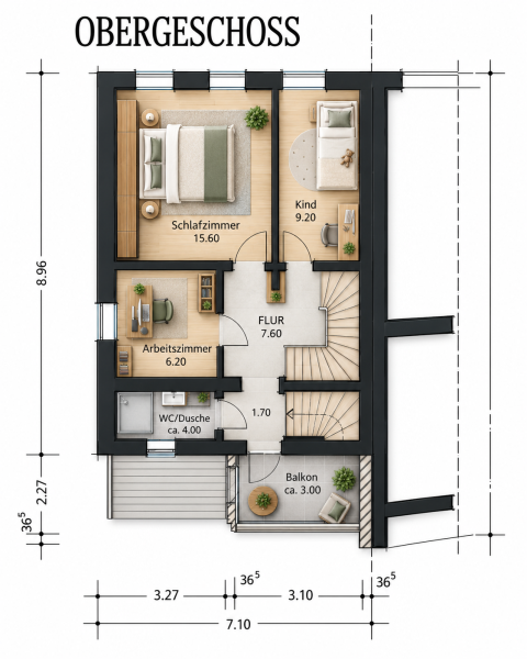 Grundriss OG